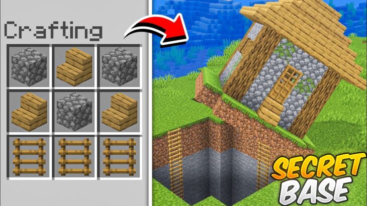 Minecraft, But You Can Craft Secret Bases