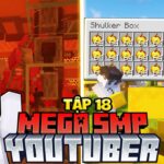 Minecraft Mega SMP Tập 18: Máy Sản Xuất Vàng Xịn Nhất Mega SMP !! Ăn Táo Vàng Thay Cơm !!