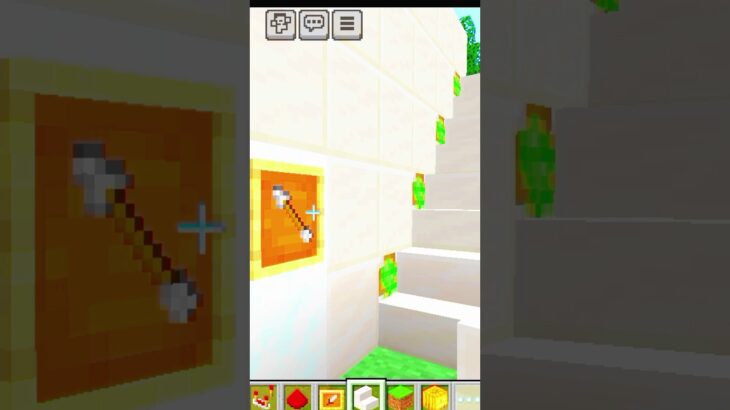 Minecraft: Redstone Stairs [Level 2] #minecraft #minecraftshorts #shorts #trendingshorts #house