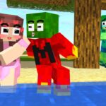 Monster School : Zombie x Squid Game TOUCHING LOVE STORY – Minecraft Animation