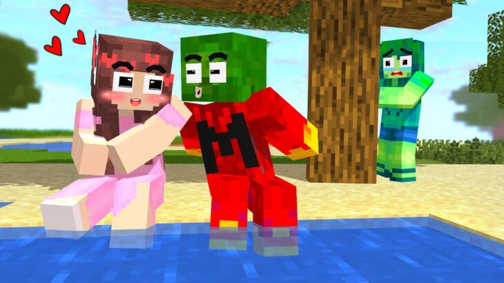 Monster School : Zombie x Squid Game TOUCHING LOVE STORY – Minecraft Animation