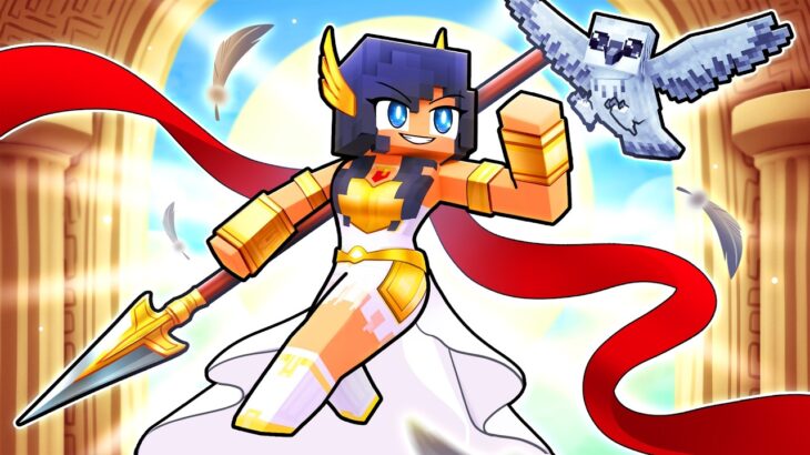 Playing as ATHENA in Minecraft!