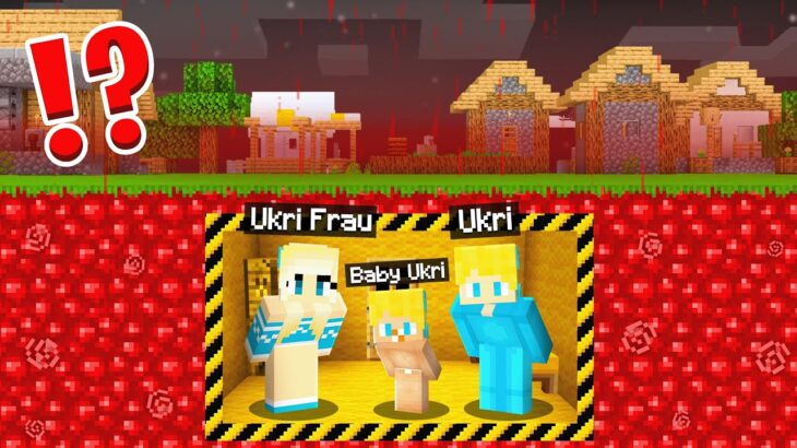 Ukri Familie baut einen SICHEREN BLUTREGEN BUNKER in Minecraft!