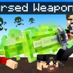 Using CURSED Weapons in Minecraft