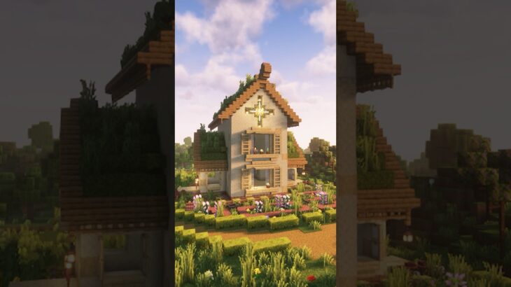 ピスタチオカラーの家を建築!? #マイクラ建築  #マイクラ #minecraft #shorts