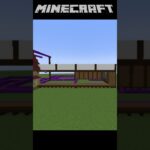 【マイクラ】トト〇みたいな家の縁側（？）付近を建築してみる#minecraft #shorts