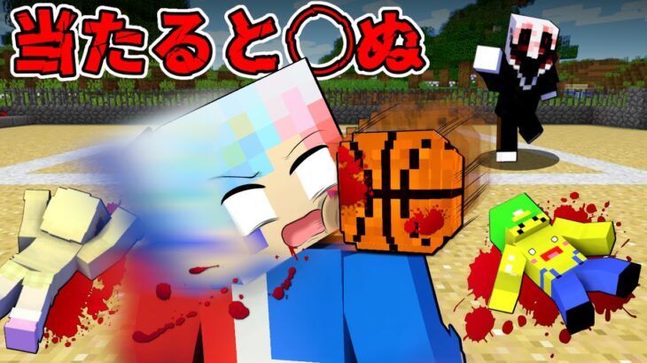 当たると◯ぬ恐怖のドッジボール大会に参加した結果…⁉😱🏀【マイクラ マインクラフト】ぽっぴんず