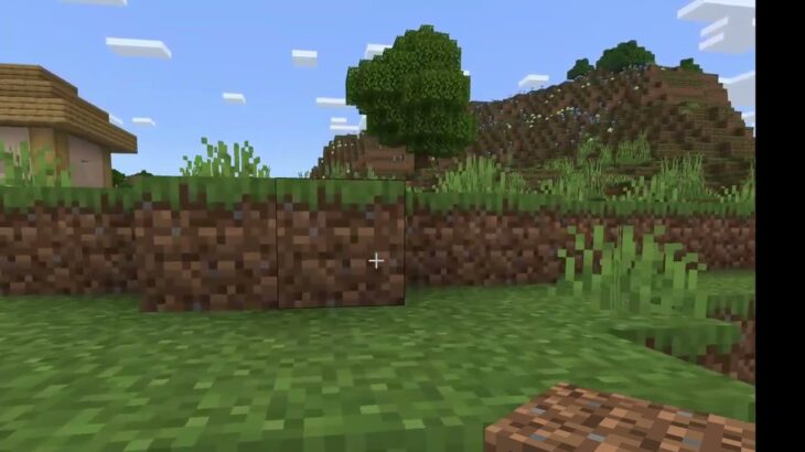 マインクラフト初心者実況　家建てる