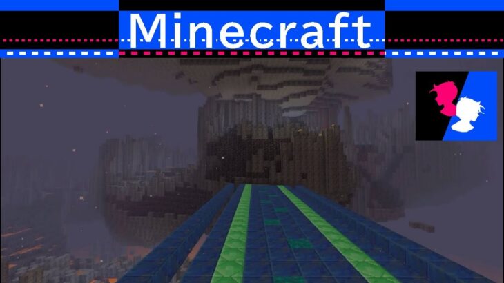 【マイクラ ネザー】ネザー（地獄）で建築046　道を延長 Minecraft　マイクラ