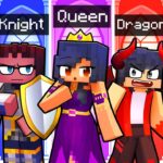 10 FRIENDS on one ROYAL BLOCK in Minecraft!