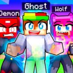 10 FRIENDS on one TERROR BLOCK In Minecraft!