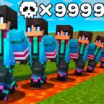 1000万回死ぬ世界でサバイバルした結果【 マイクラ / マインクラフト 】