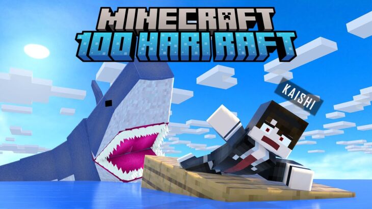 200 Hari Minecraft Raft