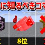 【マイクラ統合版】意外と知らない便利すぎるコマンド9選