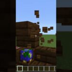 A little earth in Minecraft #minecraft #マインクラフト #マイクラ #おすすめ #shorts #minecraftshorts