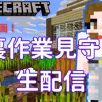 【マインクラフト】緊急生配信！裏作業見守り流し見BGMスペシャル配信