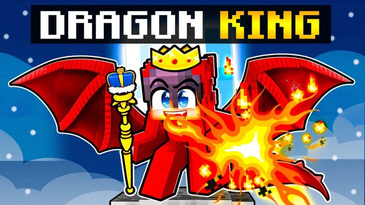 Becoming a DRAGON KING in Minecraft!