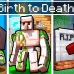 Birth to Death of an ELEMENTAL GOLEM in Minecraft!