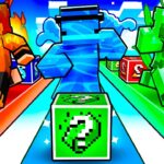Carrera de LUCKY BLOCKS ELEMENTALES en Minecraft!