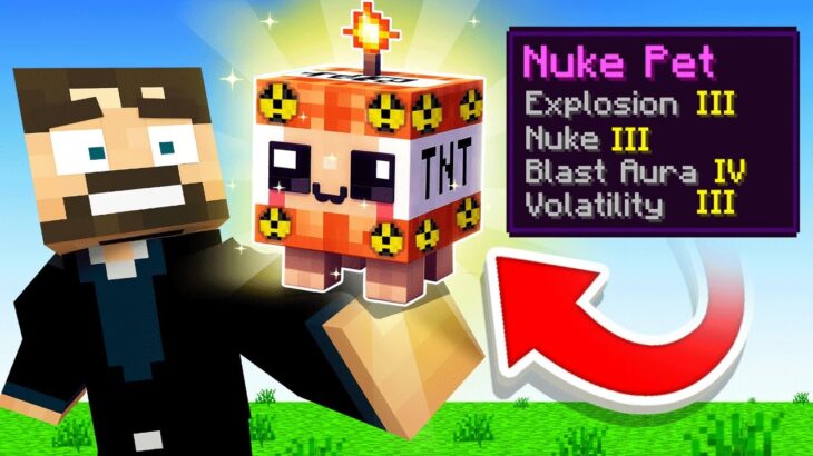 Crafting *OP* Nuke Pets in Minecraft Prisons