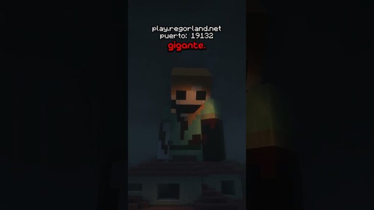 Distorted Alex se transformó en Gigante en mi server de Minecraft!