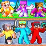 GIRL HUNTERS vs BOY SPEEDRUNNERS FINALE in Minecraft!