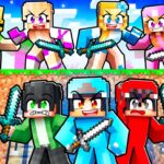 GIRL HUNTERS vs BOY SPEEDRUNNERS in Minecraft!