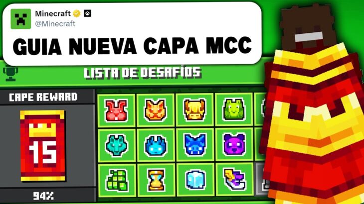 GUIA COMPLETA CAPA de MCC de MINECRAFT JAVA y BEDROCK