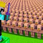 I Became the KING of 10,000 VILLAGERS in Minecraft