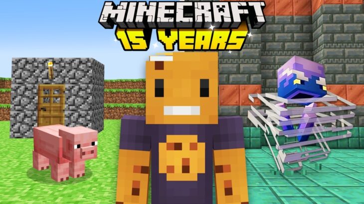 I Played Minecraft’s Official 15 Year Anniversary Map