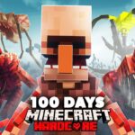 I Spent 100 Days in an Evolved Parasite Infestation in Hardcore Minecraft… Here’s What Happened