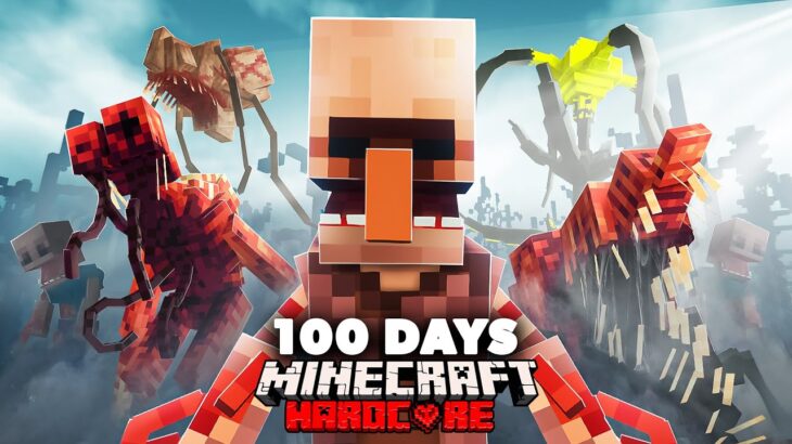 I Spent 100 Days in an Evolved Parasite Infestation in Hardcore Minecraft… Here’s What Happened