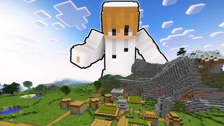 I became a GIANT in Minecraft!