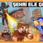 KÖTÜ BÜYÜCÜ ŞEHRİ ELE GEÇİRDİ! 😱 – Minecraft