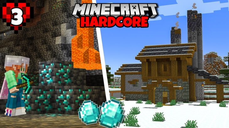 Let’s Play Minecraft Hardcore! – The Diamond Mine