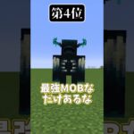 【マイクラ】攻撃力の高いMOBランキング‼ #shorts