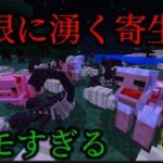 うじ虫が無限に増え続ける世界でサバイバル【マイクラ】【MOD】