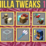 Minecraft 1.21 Vanilla Tweaks Data Packs | Mini Blocks & Husks Drop Sand