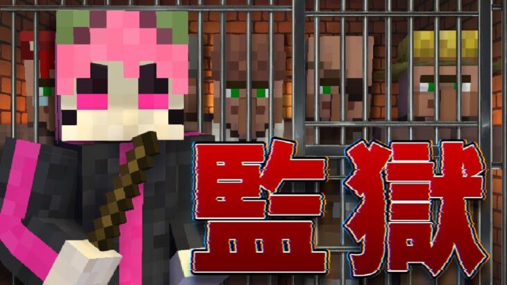 【Minecraft】びんとろ村に村人大監獄を作りたい！！