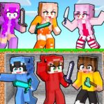 Minecraft: CHICOS vs CHICAS Speedrun Cazadores y Corredores