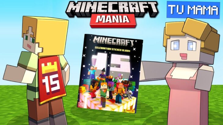 Minecraft Mania – Album de ESTAMPAS, Otra CAPA, tu mamá
