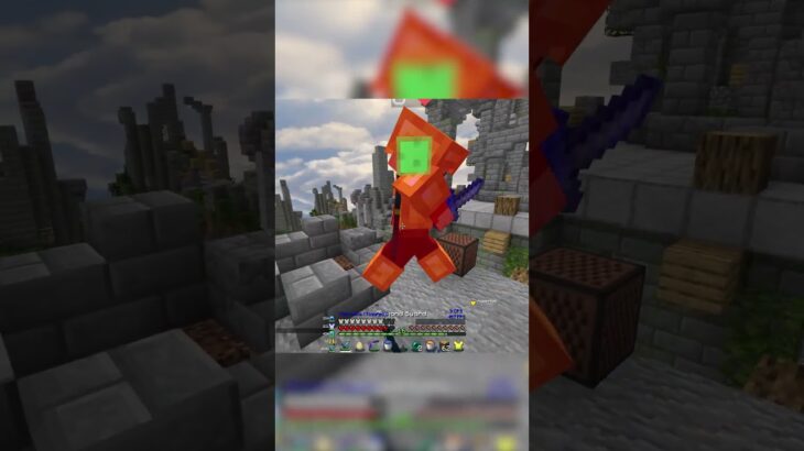 Minecraft PVP in Hypixel Skywars