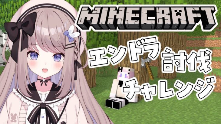 【Minecraft】7時間目から！エンドラどれくらいで倒せるかチャレンジする！part3 【ねむぴぴ/Vtuber】