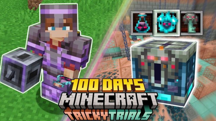 Mình Sinh Tồn 100 Ngày Minecraft 1.21 Siêu Khó !!