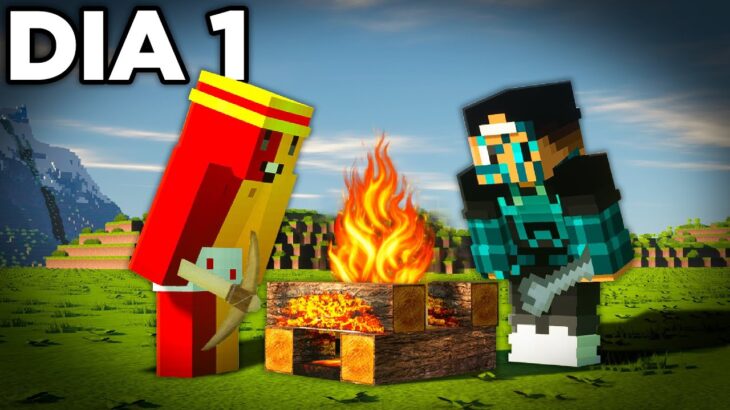 Nova série MINECRAFT 1.21 REALISTA em DUPLA #01