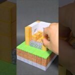 [PAPERCRAFT] Minecraft Villager House 1st #magnetic #block
