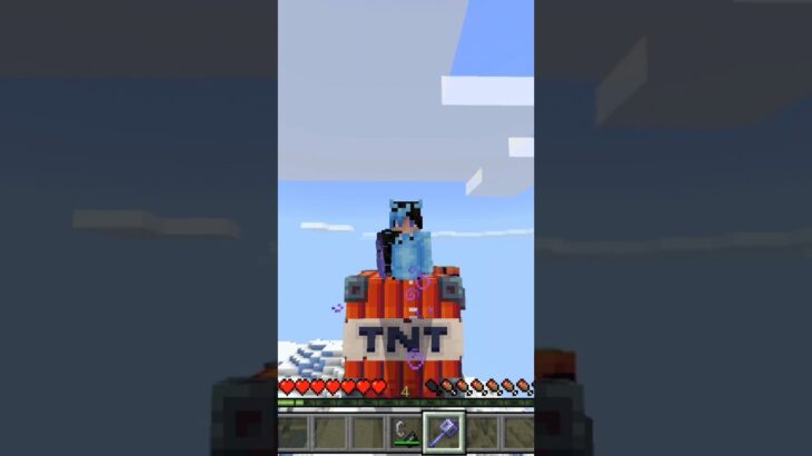 巨大TNT＆メイスpart2 ウォーデンVer.　#minecraft #マイクラ