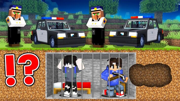 Underground Prison Escape in Minecraft