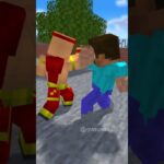 マイクラ拳の達人VS へロブライン [minacraft Animation]　#shorts #マイクラ #minecraft