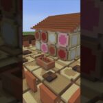 【マイクラ 建築 お菓子の家】マイクラで建築　お菓子の街のお菓子の家　マイクラ #minecraft #マインクラフト #マイクラ建築